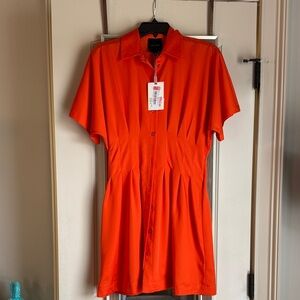Alex Marie Orange Dress